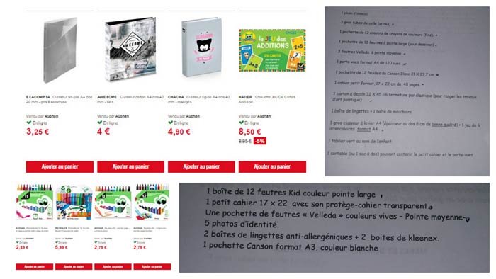 List&Go by Auchan facilite la rentrée des parents !